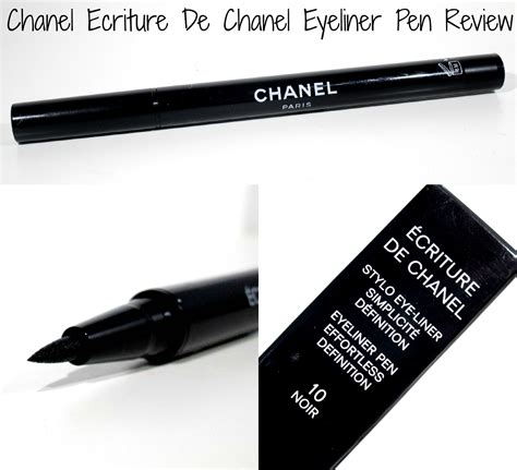 chanel eyeliner ebene|de Chanel eyeliner pen.